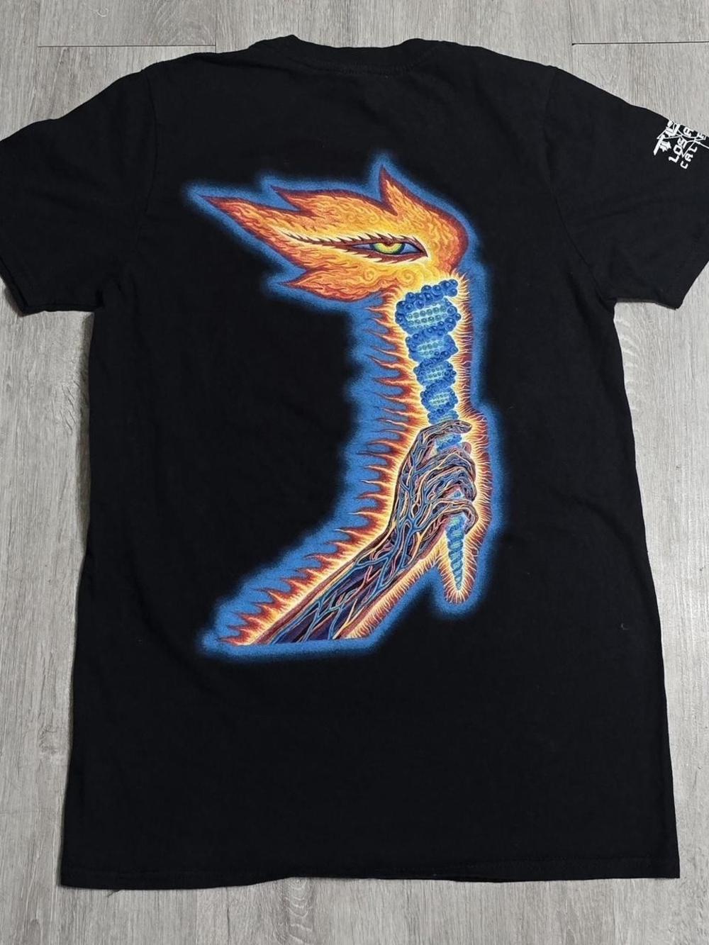 2022 Tool Fear Inoculum Tour Rock Band Black Tee Alex Grey Size Small